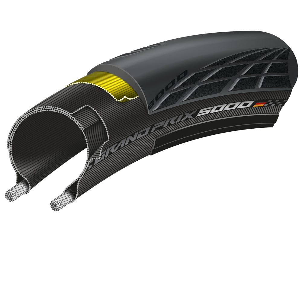 Continental Grand Prix 5000 Road Tyre Tire 6sizes
