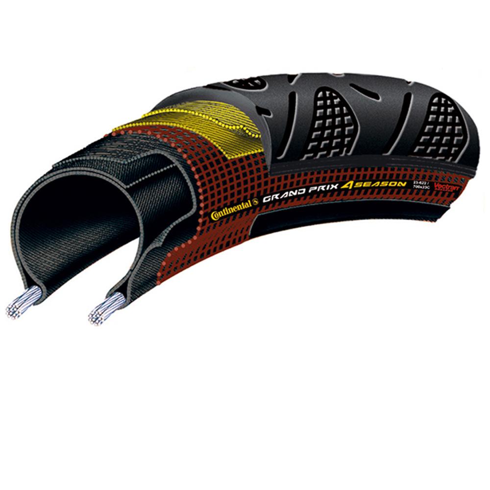 Continental Grand Prix 4 Season Folding Road Tyre 25-622 700x25