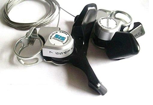 Shimano 7SP A050 Bar Mount Pair Shifter Thumb ASLA050LB