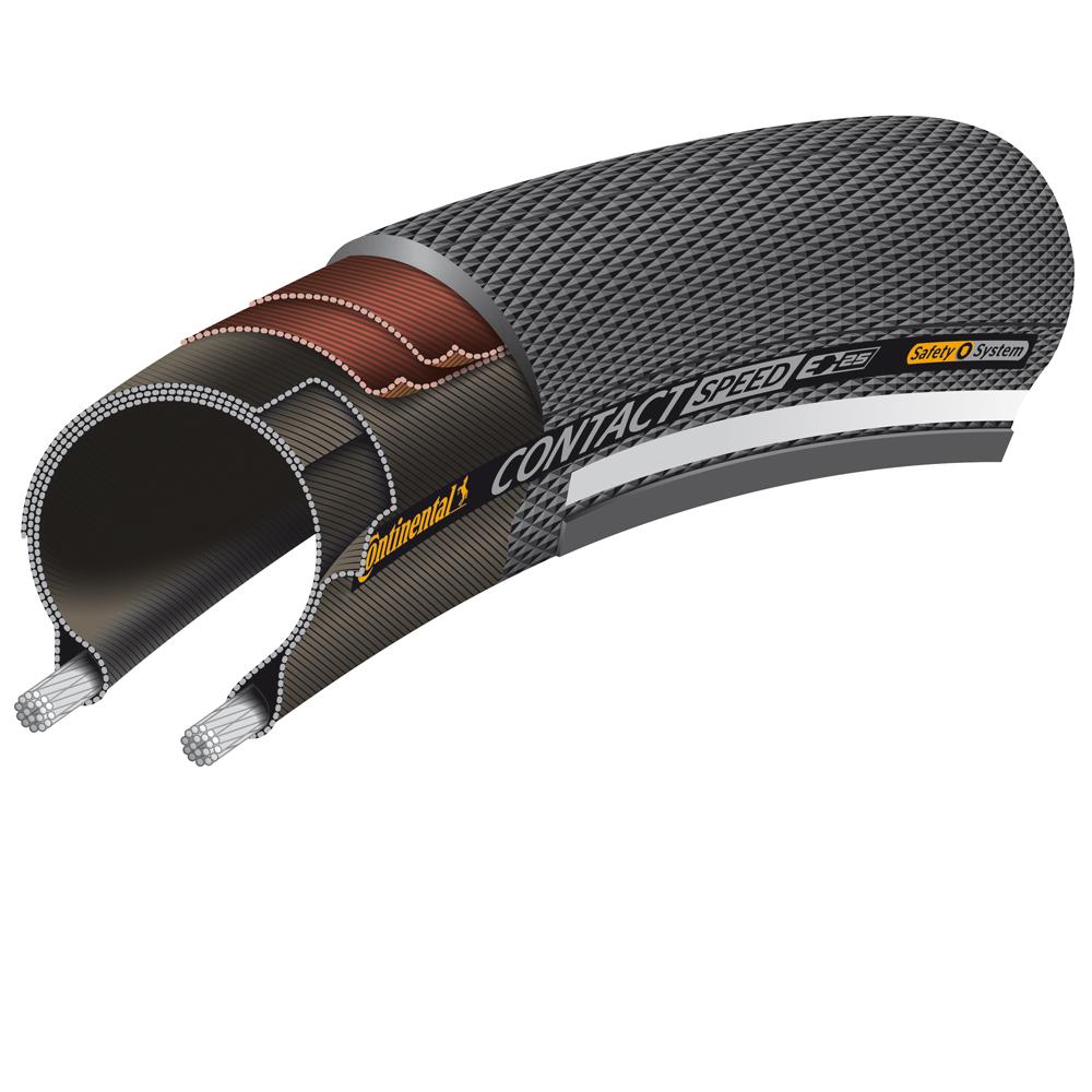 Continental Contact Speed Clincher Black 32-622 700x32