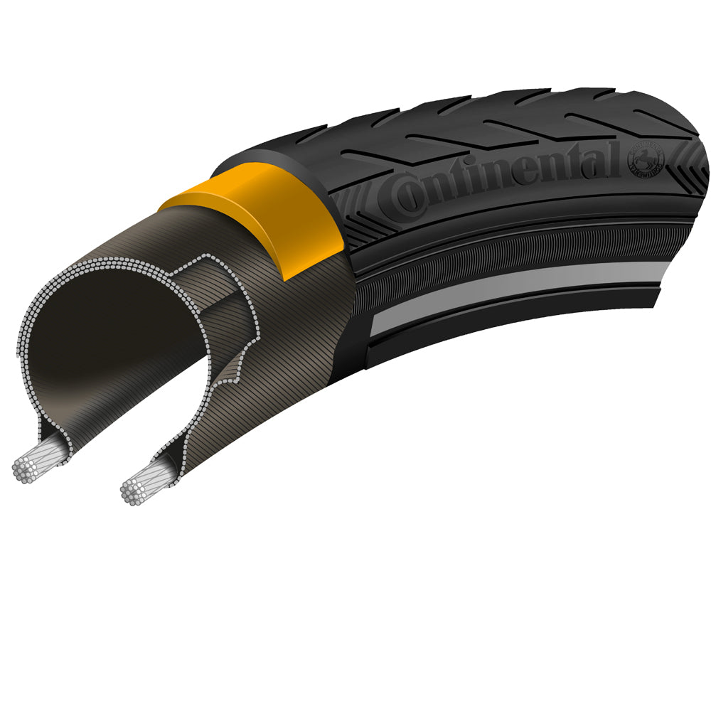 Conti Ride Classic Draht Reflex schwarz