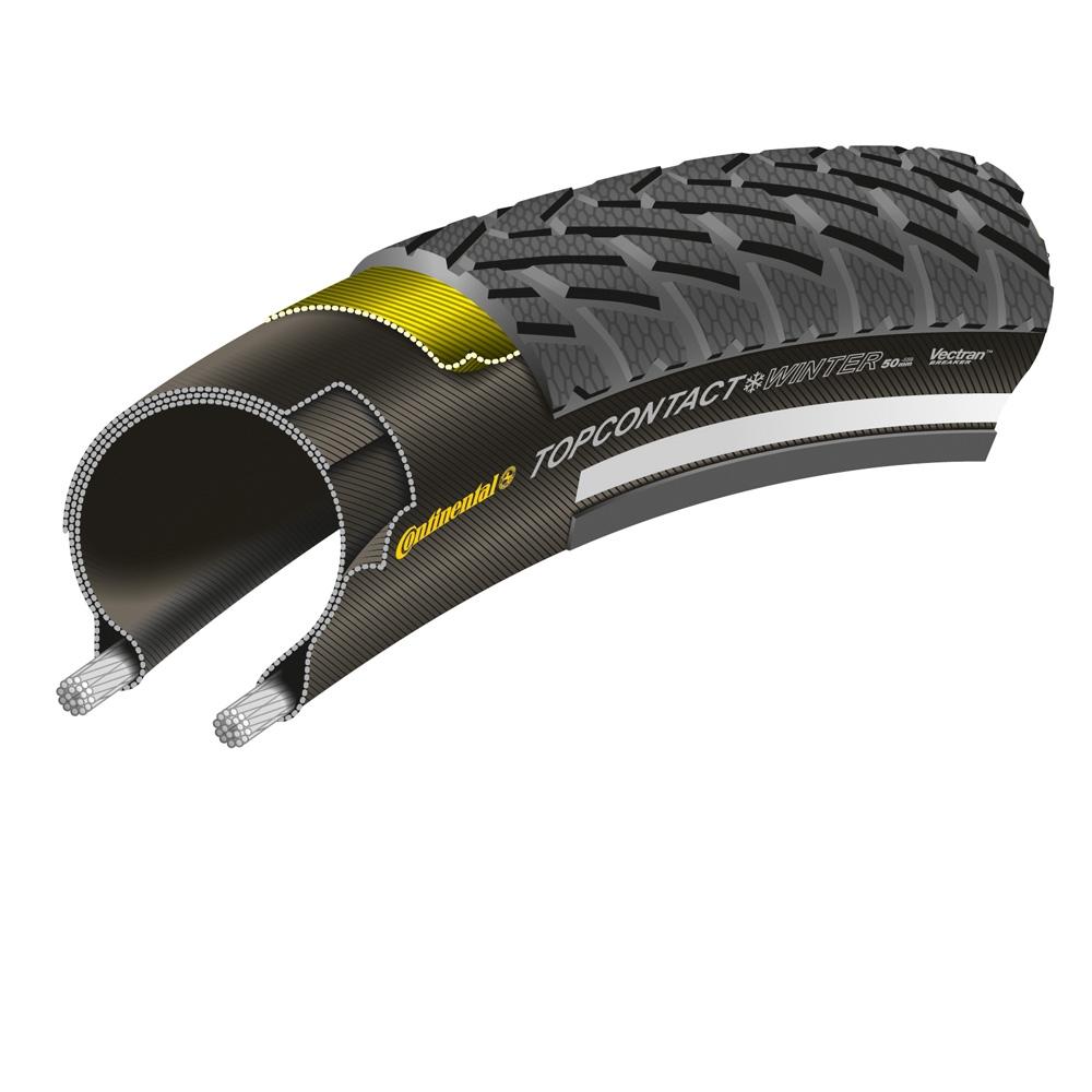 Continental Top Contact Winter II Premium Reflex Fold Tire 37-622 700x35