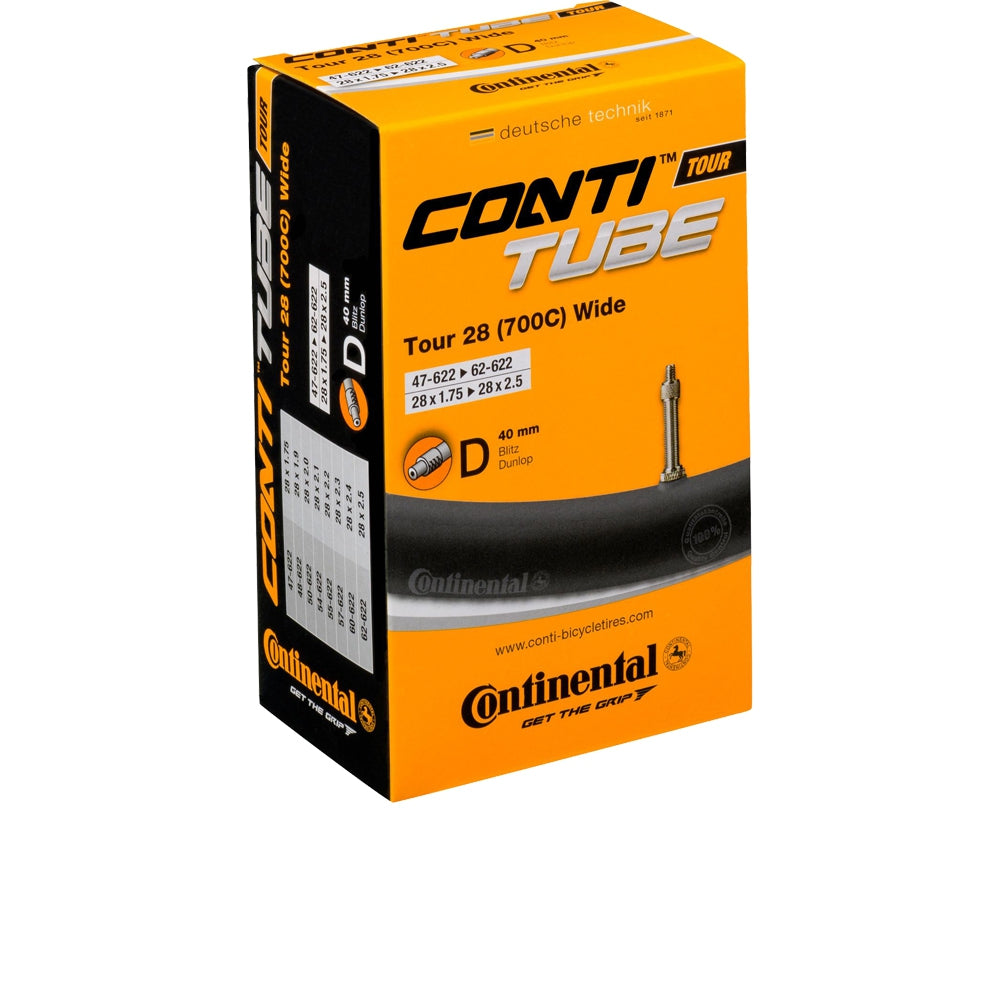 Continental Tube ATB Tour D40 Wide 28x1.75-2.25 54-584>62-622