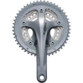 Shimano Fc-4603 Tiagra 172.5, 50/39/30t 10sp W/o Bb Hollowtech Ii Sllver