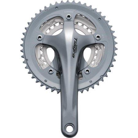Shimano Fc-4603 Tiagra 172.5, 50/39/30t 10sp W/o Bb Hollowtech Ii Sllver