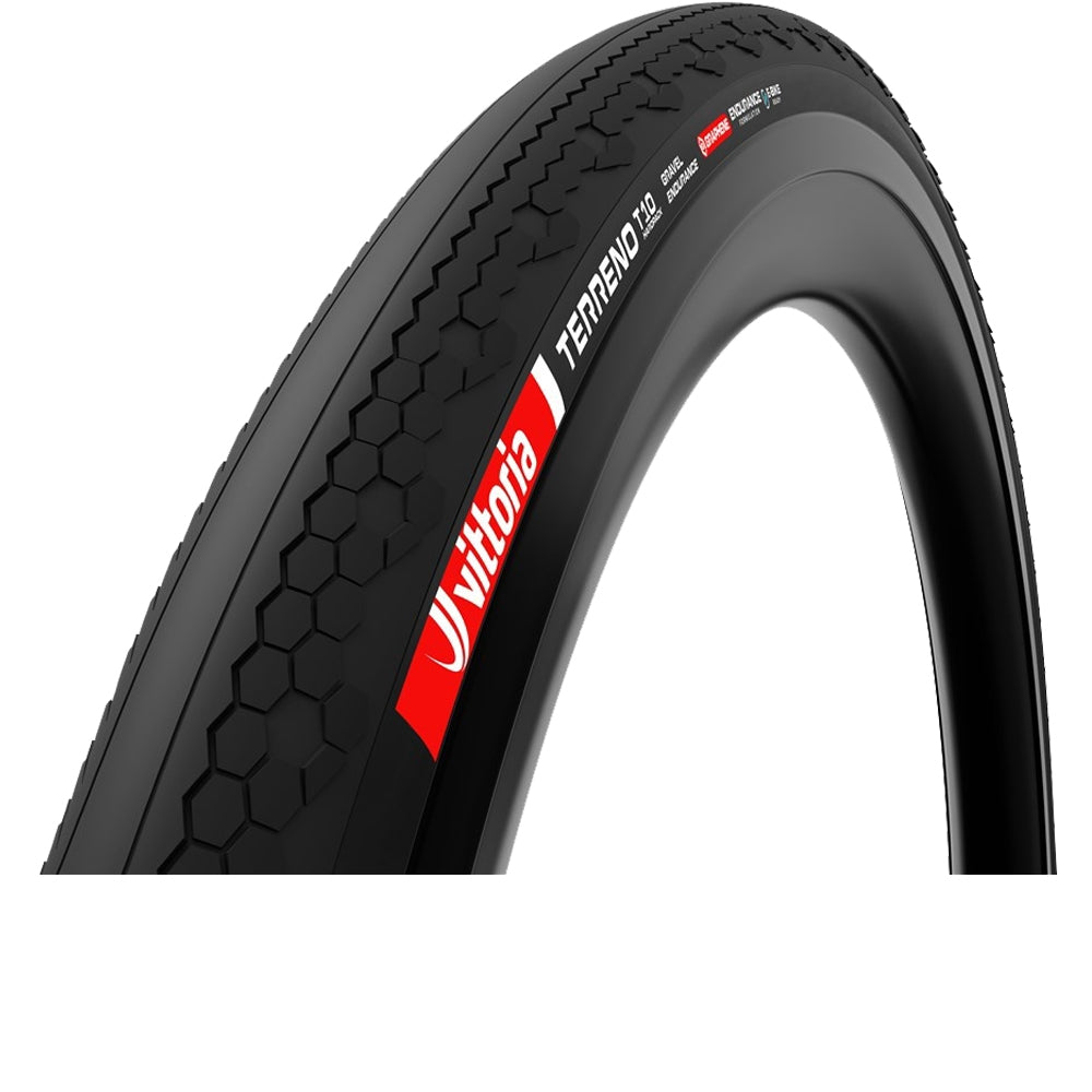 Vittoria Terreno T10 Hardpack Folding Gravel Endurance Graphene TLR 37-622 700x35 Black