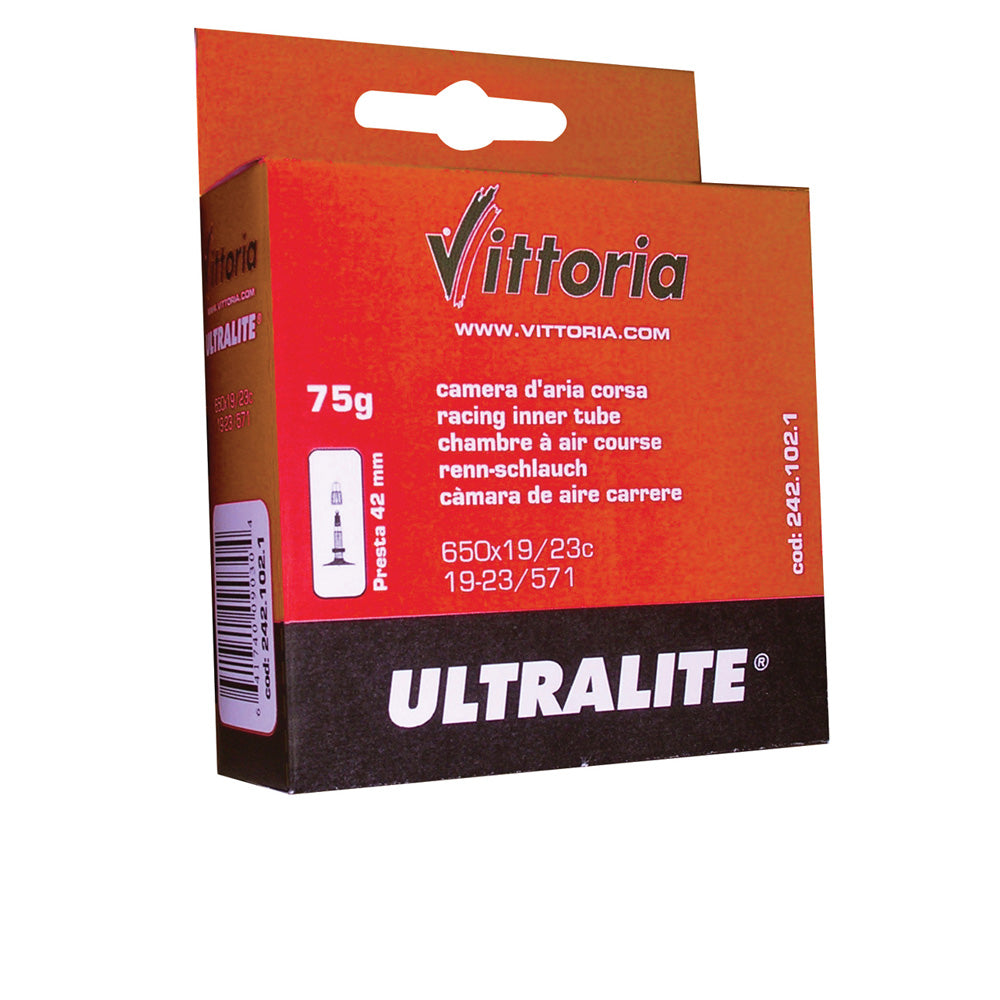 Vittoria Tube Tria Ultra Lite SV 51mm 650x19-23C