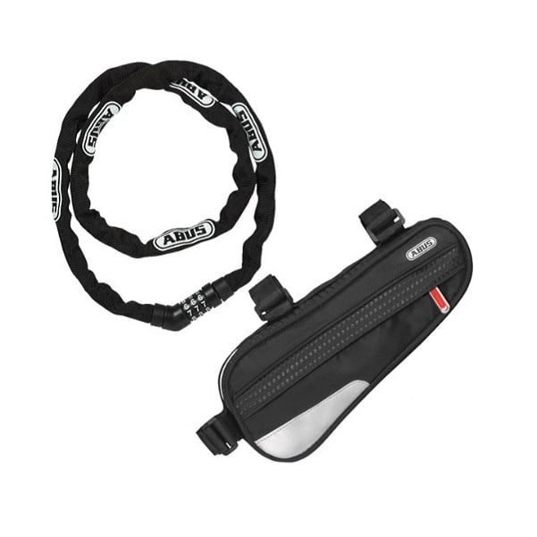 Abus 4804c Chain Lock 110cm+ST 2200 Frame Bag