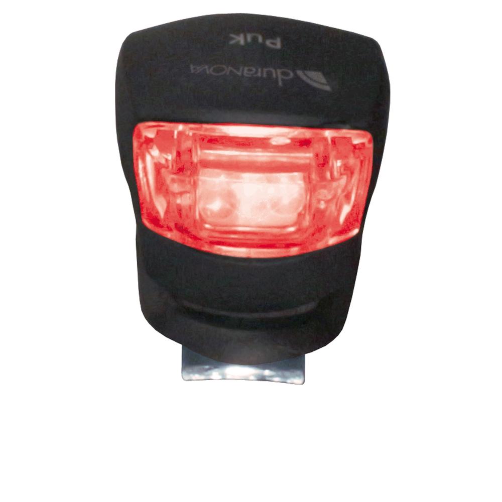 Duranova Puk Front Silicone Black LED Red