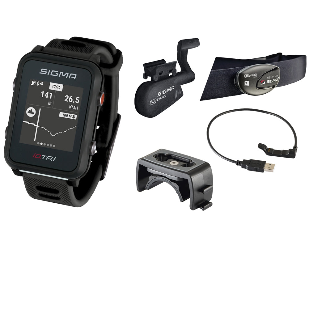 Sigma ID.TRI GPS Triathlon Watch Set