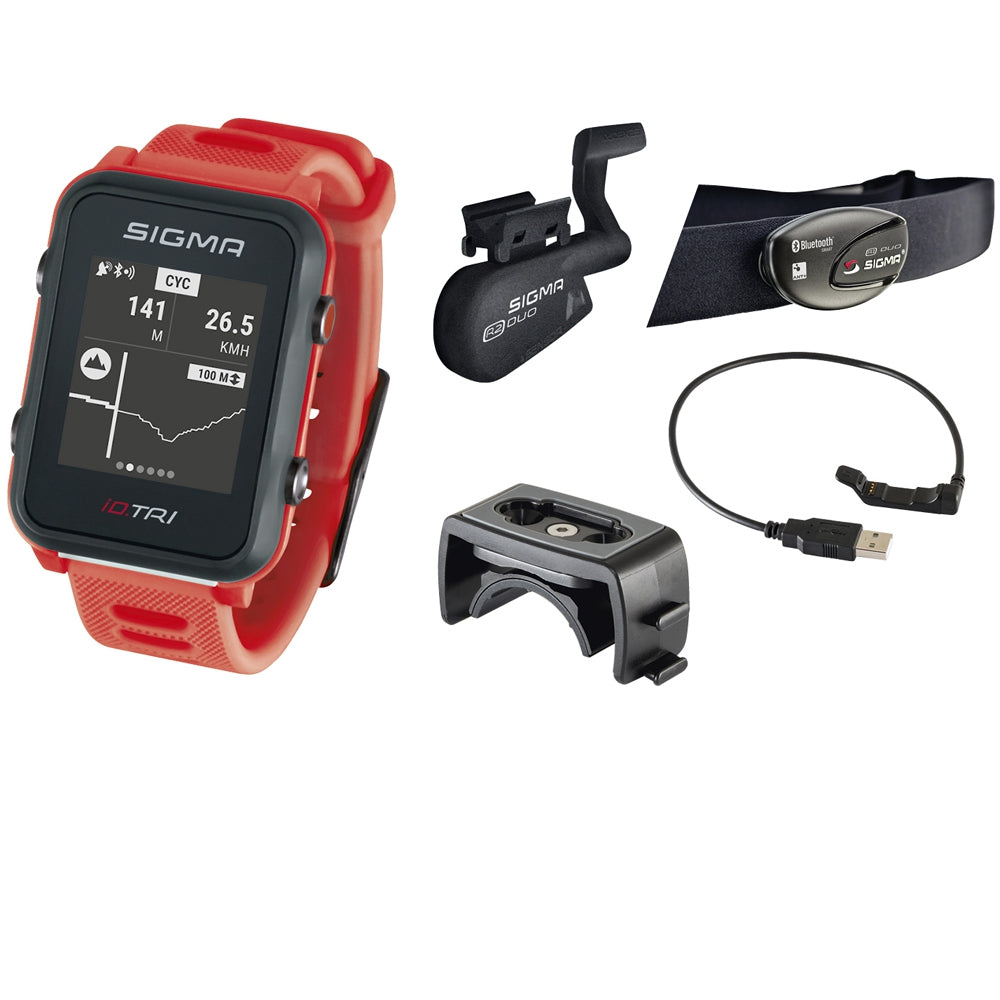 Sigma ID.TRI GPS Triathlon Watch Set