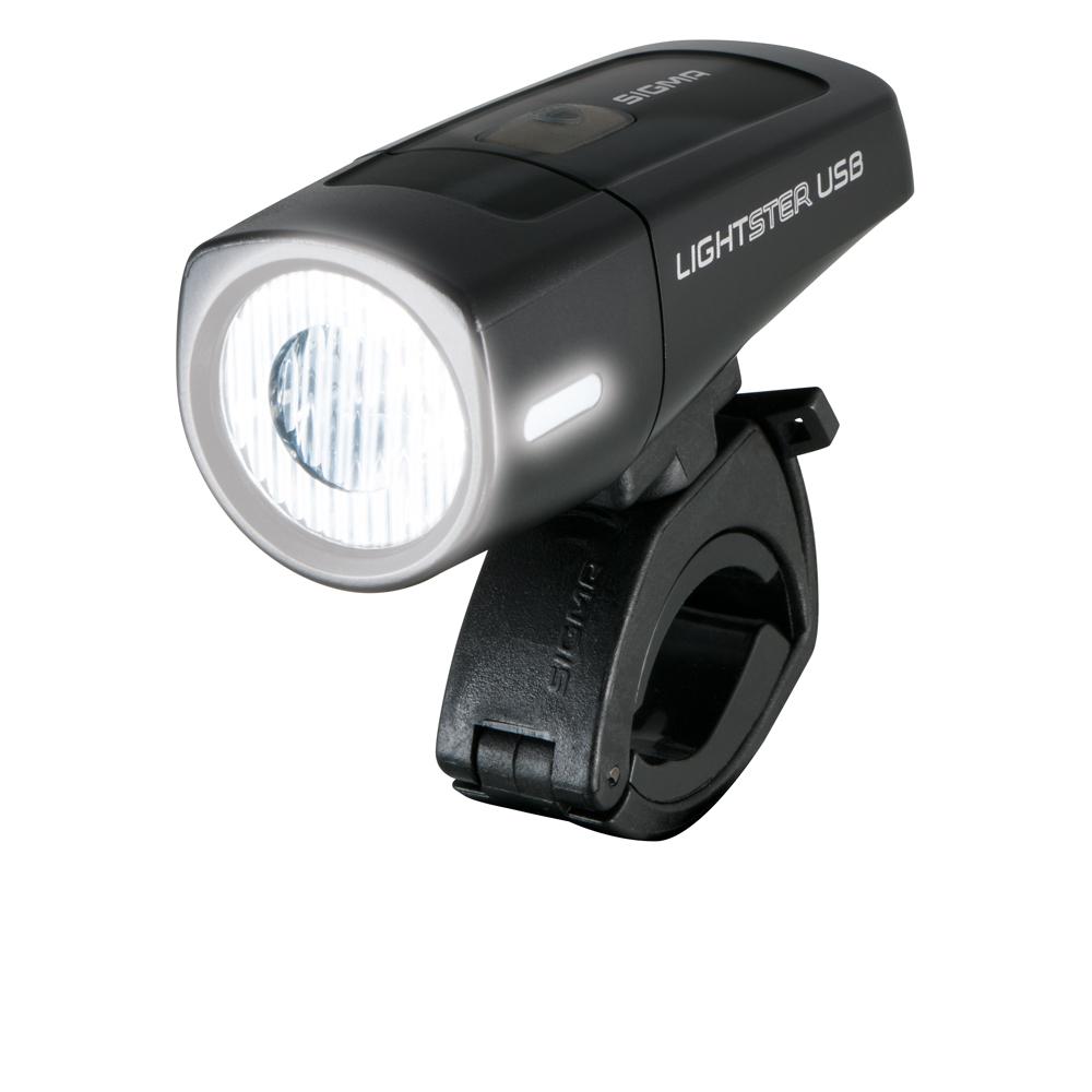 Sigma Lightster USB LED Front Light - Black