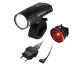 Sigma Sportster LED Front Light + Mono LED Rear Light - Black