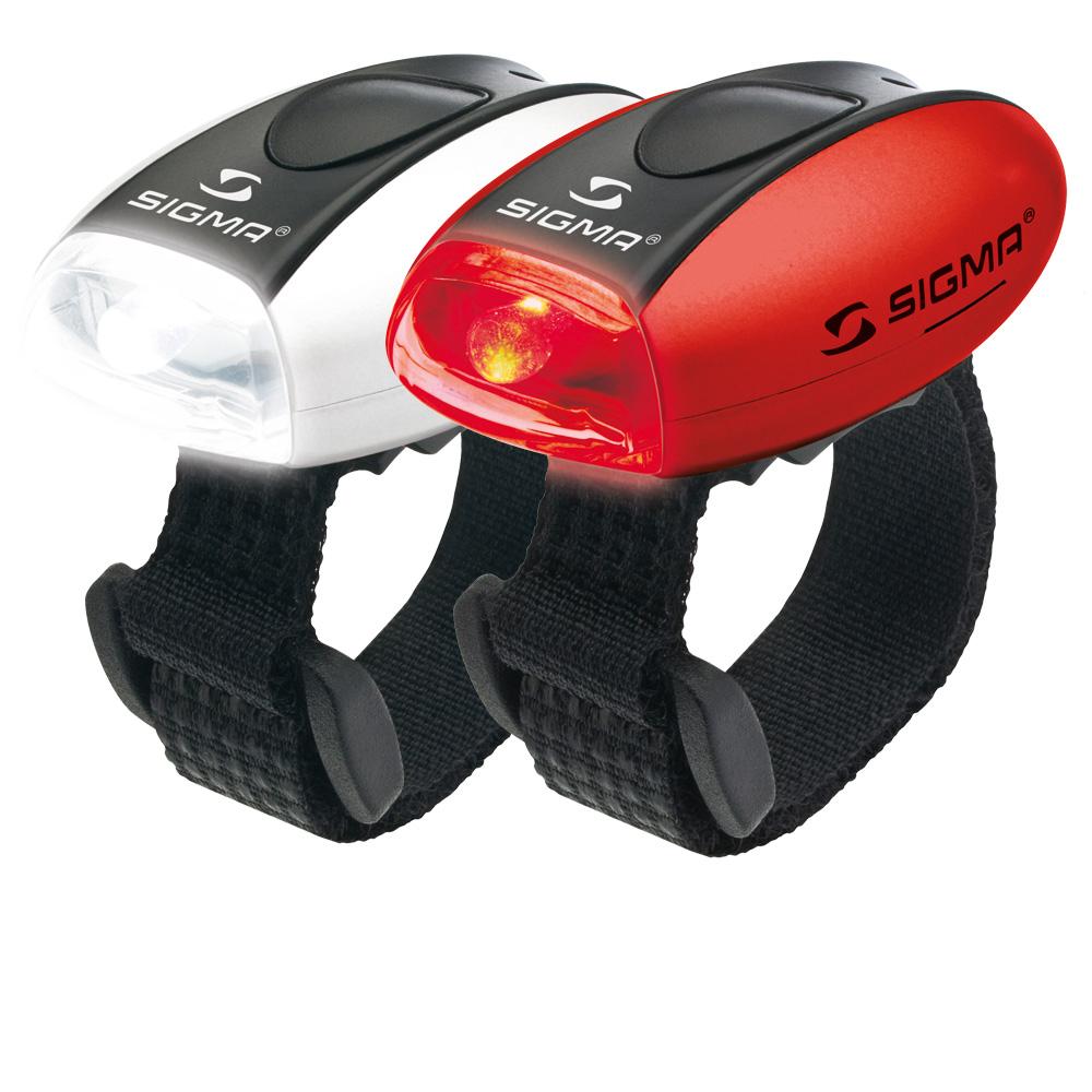 Sigma Micro Combo RED-LED-Red + WHITE-LED-White - Safety Light Set