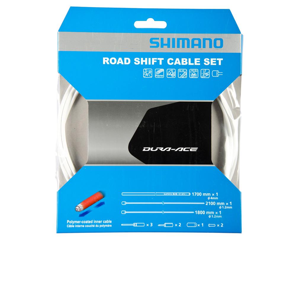 Shimano Dura Ace 11s Derailleur Cableset Y63Z98920 - White 