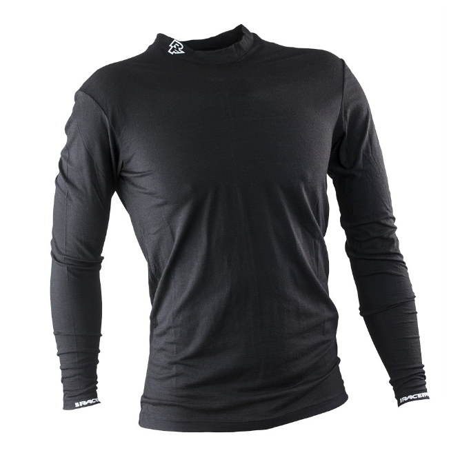 Race Face Stark Wool Jersey Long Sleeve Black