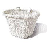 Colorbasket Cord Strap-on Front Handlebar Bike Basket White