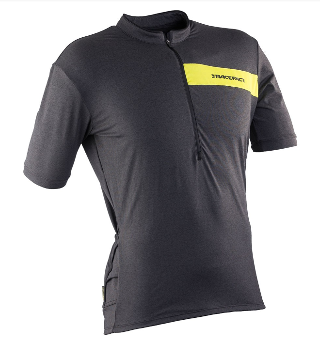 Race Face Podium Jersey Short Sleeve Charc-Sulphur