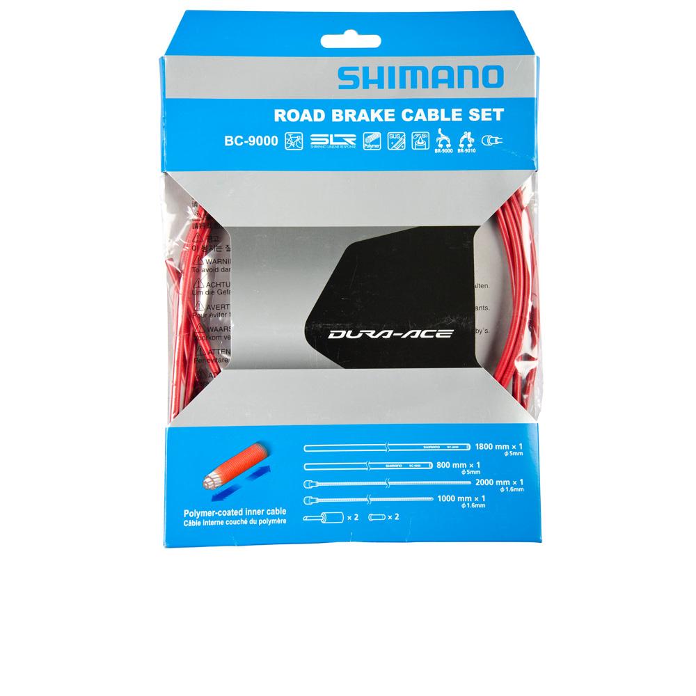 Shimano Dura Ace Brake Cable-Set BC-9000 Polymer Red  Y8YZ98030
