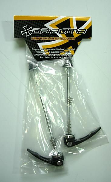 Dabomb Bomb Pin Bicycle Bike QR levers