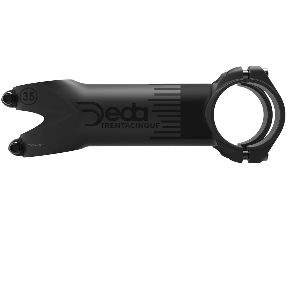 Deda 35 Stem A-Head 35mm Trentacinque Polish on Black