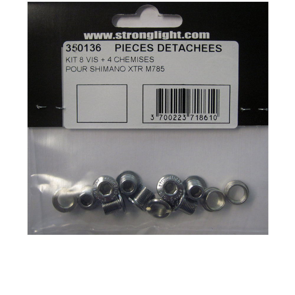 Strongl. Kettenblattschrauben Kit Shimano