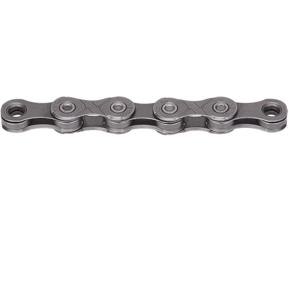 KMC X-Glide Cues 9s/10s/11s Chain also for Shimano Cues 126 left Linkglide Grey