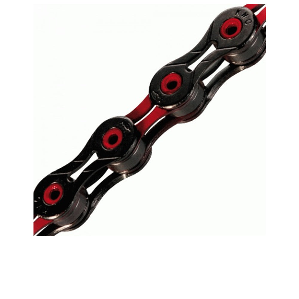 KMC chain X-11-SL DLC black / red