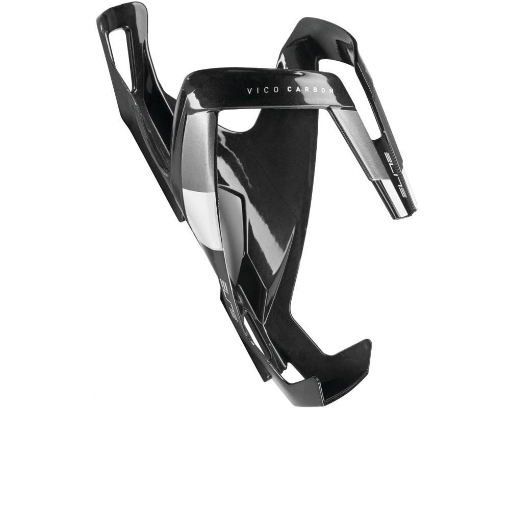 Elite Vico Carbon Bottle Cage Black Glossy