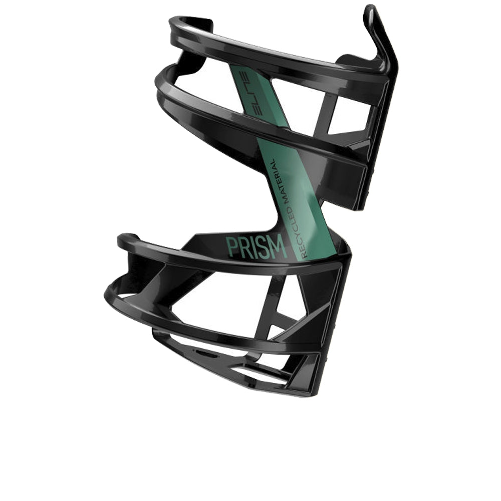 Elite Water Bottle Cage PRISM Left Recycled Green