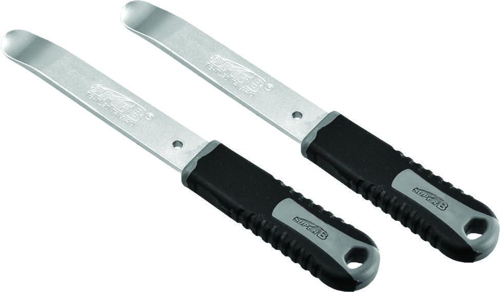 Super B Pro Steel W/Grip 2pc Tire Lever Tool