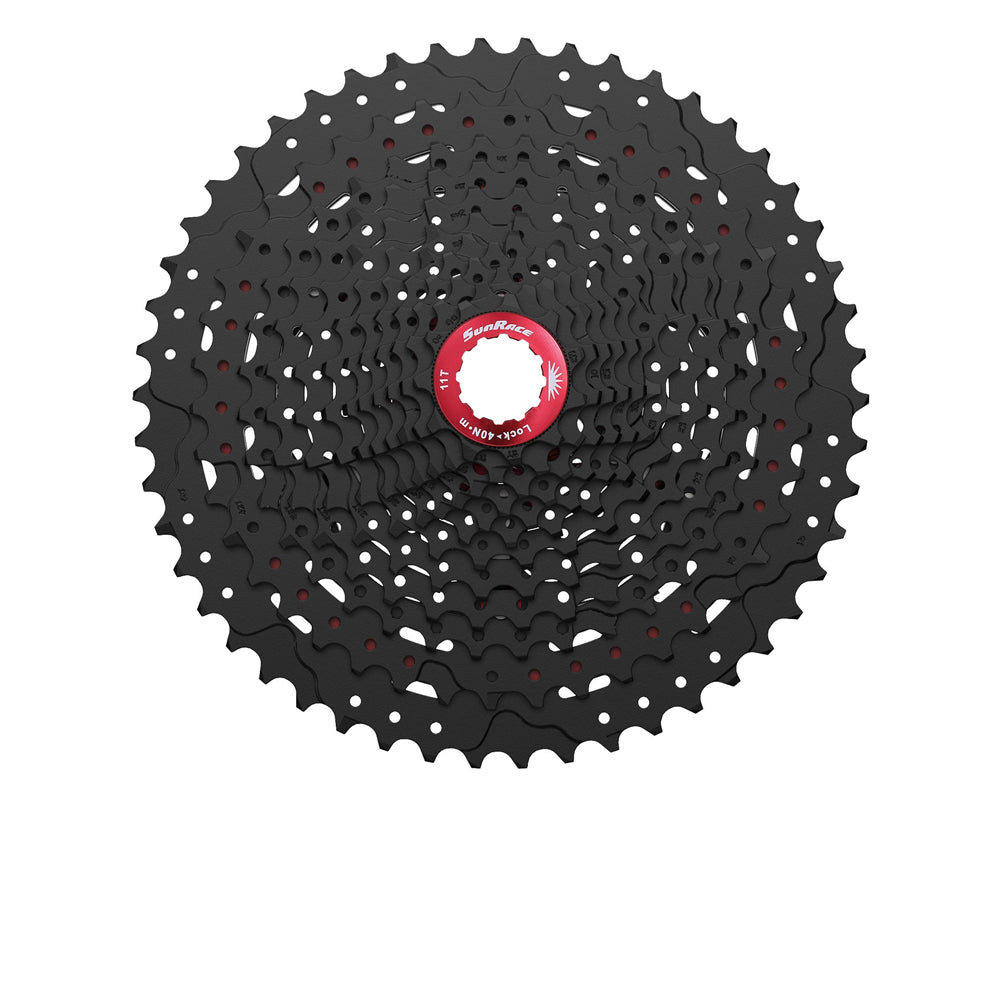 Sunrace MTB Cassette CSMZ90 12s 11-50t Standard Shimano Freewheel Compatible Black