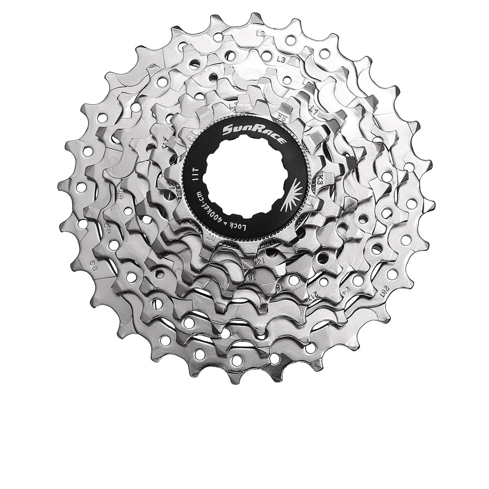 Sunrace Road Sprocket CSR86 8s 11-28 nickel