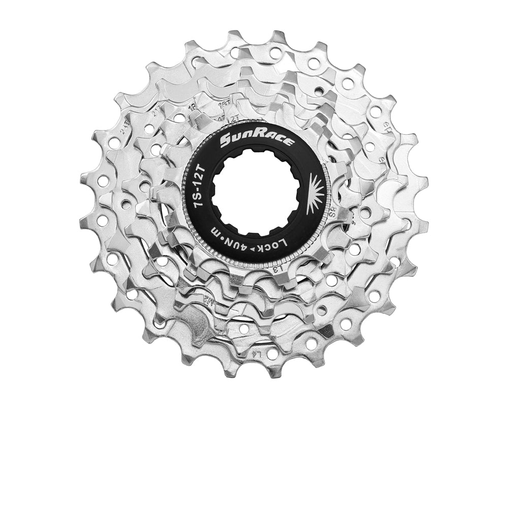 Sunrace Road Sprocket CSR63 7s 12-24 nickel