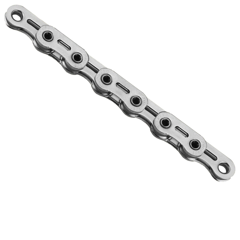 SunRace CN12X 12-speed Chain Flat Top for Shimano 126 Links silver