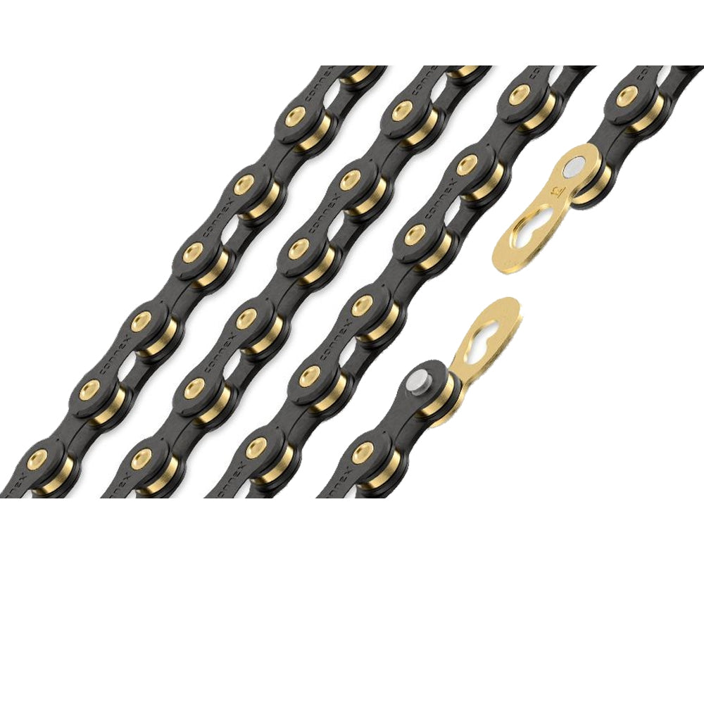 Connex 12sB 12s Chain Steel Brass 126 Left Black Edition