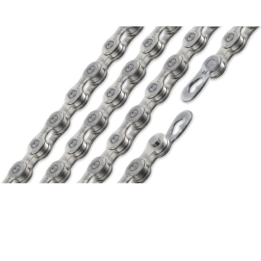 Connex 12WAX 12s Chain Nickel Waxed 118 Links Silver