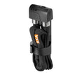 Axa Lock Foldable 6-95 Thickness 6.5mm Length 95cm Black