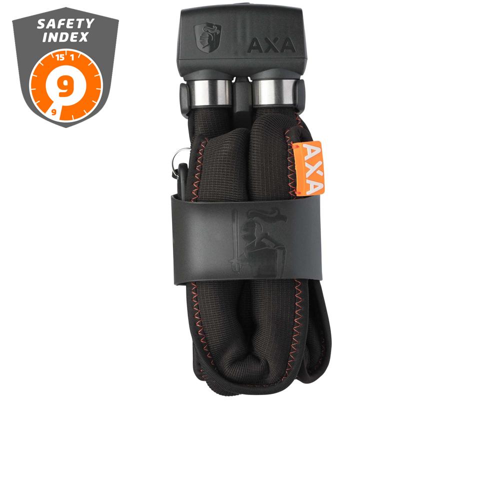 Axa Foldable Locks 800 8mm x100cm Black