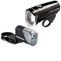 Trelock LS 350 I-GO Sport + LS 710 REEGO LED Light Set - Black