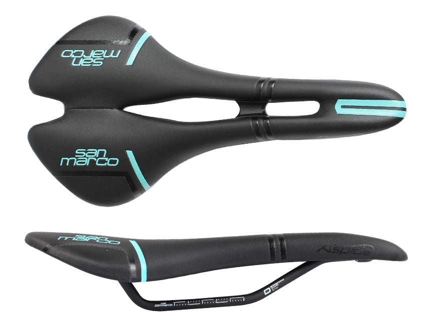 Selle San Marco Aspide Dynamic Narrow Bianchi Saddle Seat