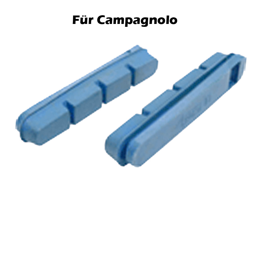 Deda brake pads Carbon rims blue 4pcs. for Campa.