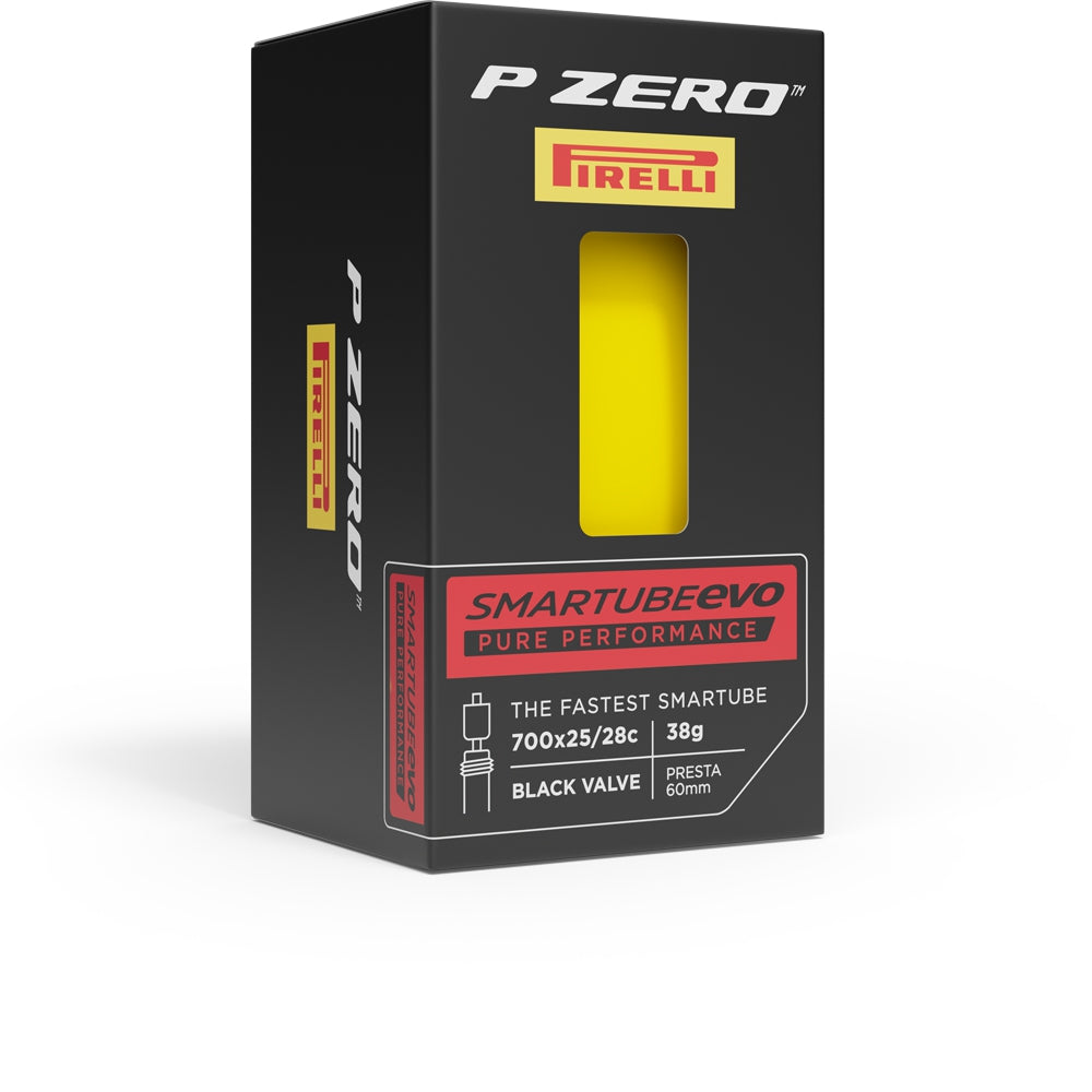 Pirelli P ZERO SmarTUBE EVO 28 Race Tube 25-622 -> 28-622 42mm SV Yellow-Black Valve