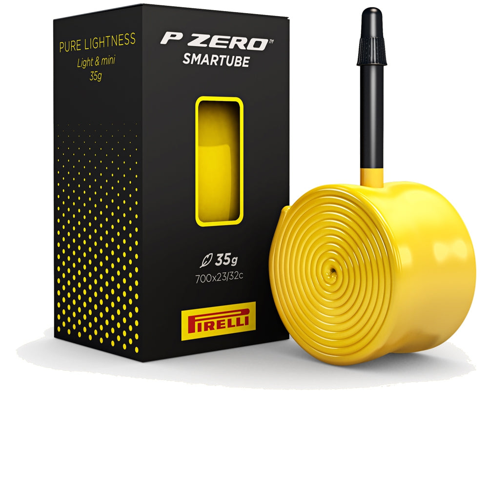 Pirelli P Zero Smar Tube 28 Race Tube 23-622 -> 32-622 60 mm SV Valve Yellow-Black Valve