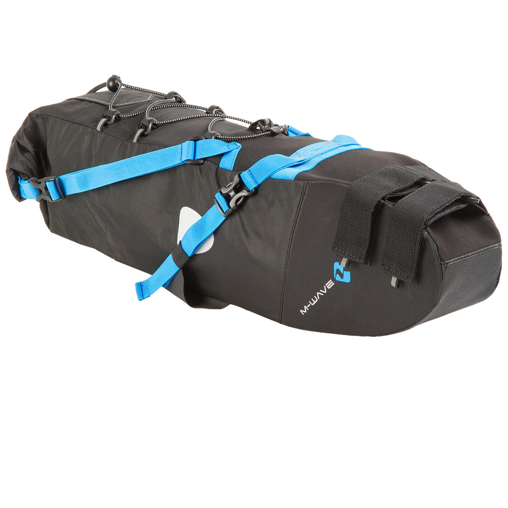 M-Wave Saddlebag Bikepacking Black 11L