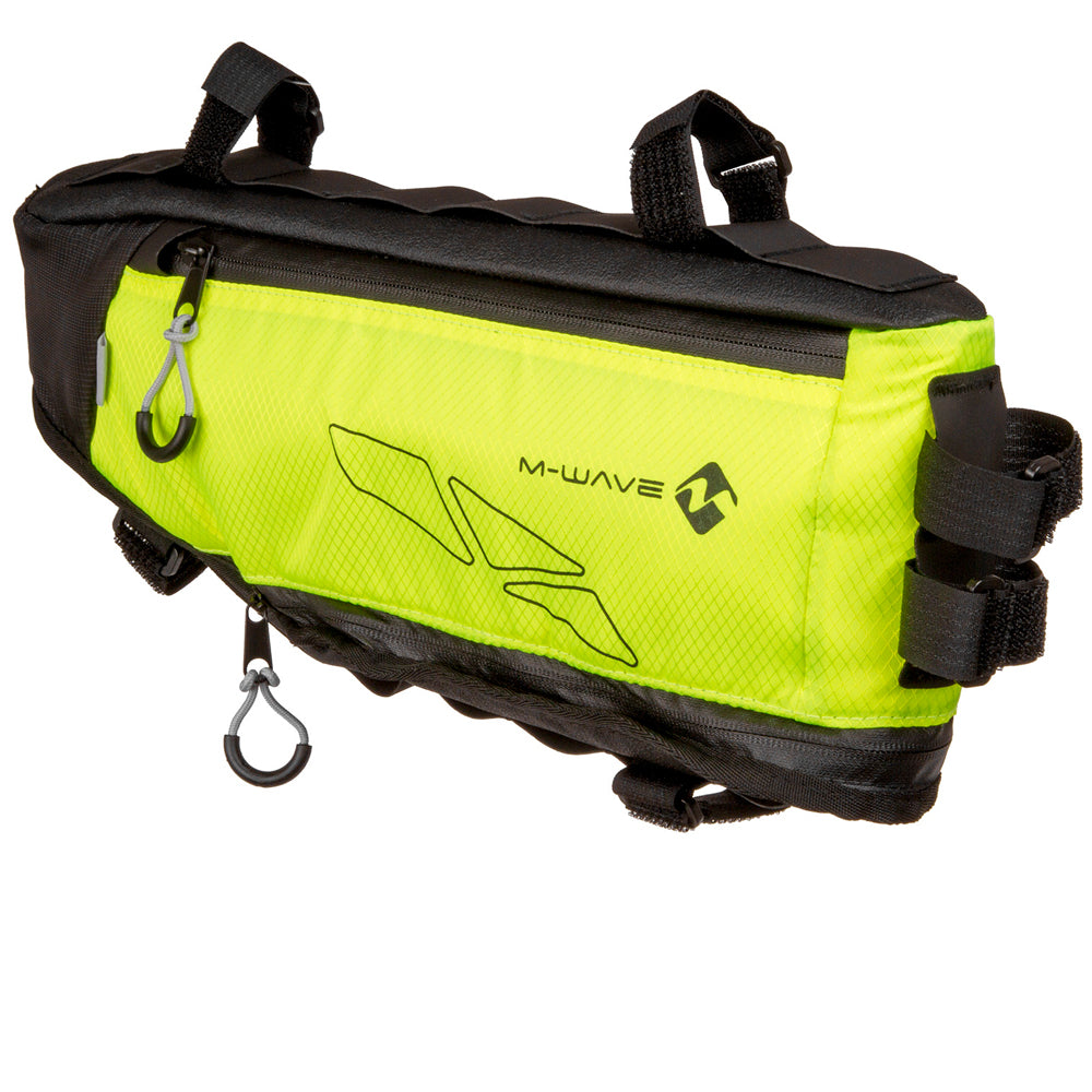 M-Wave Triangle Bag Bikepacking Neon Yellow