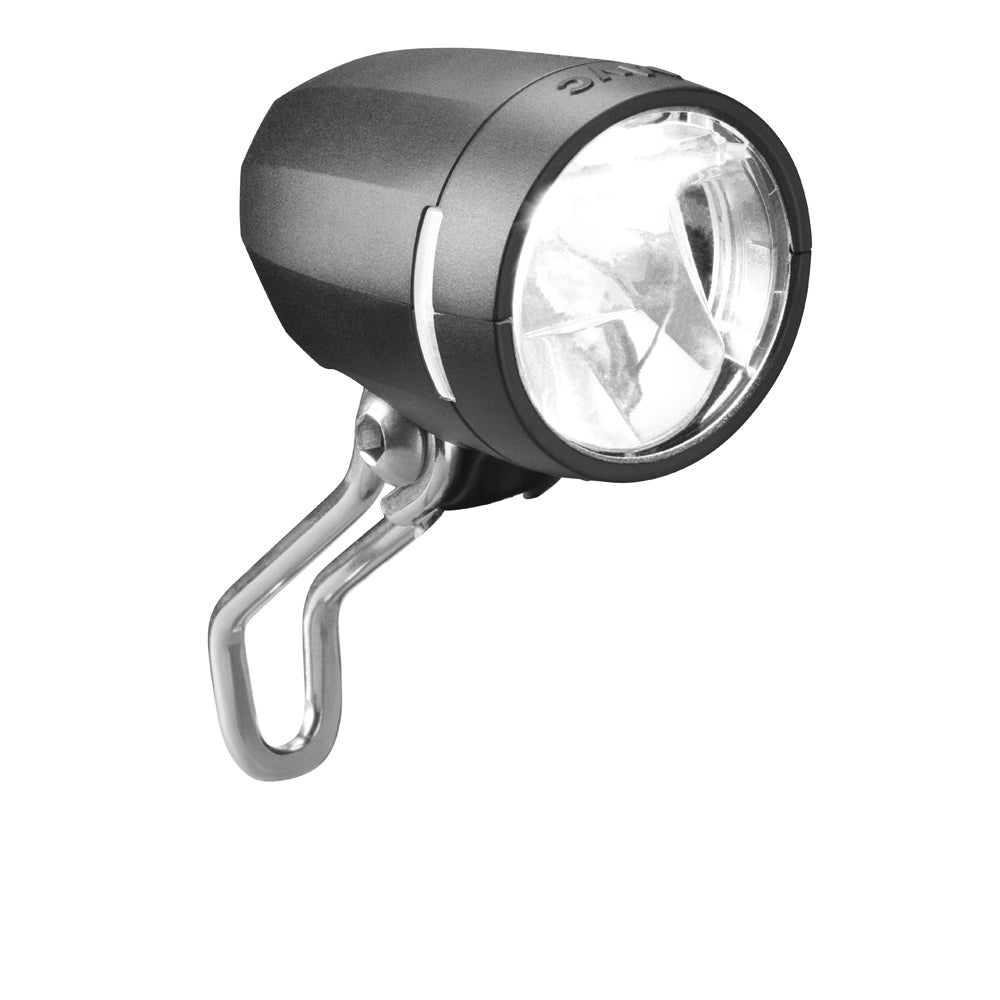 Busch & Muller IQ MYC N LED Black 50Lux Dynamo Light
