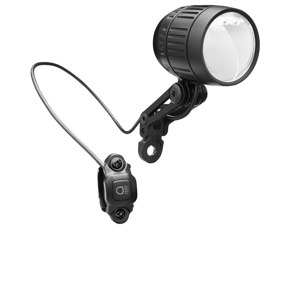 Busch + Müller Lumotec IQ-SM Black E-Bike Front Light 8-48V