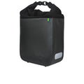 Racktime Roll-up bag DONNA onyx black waterproof