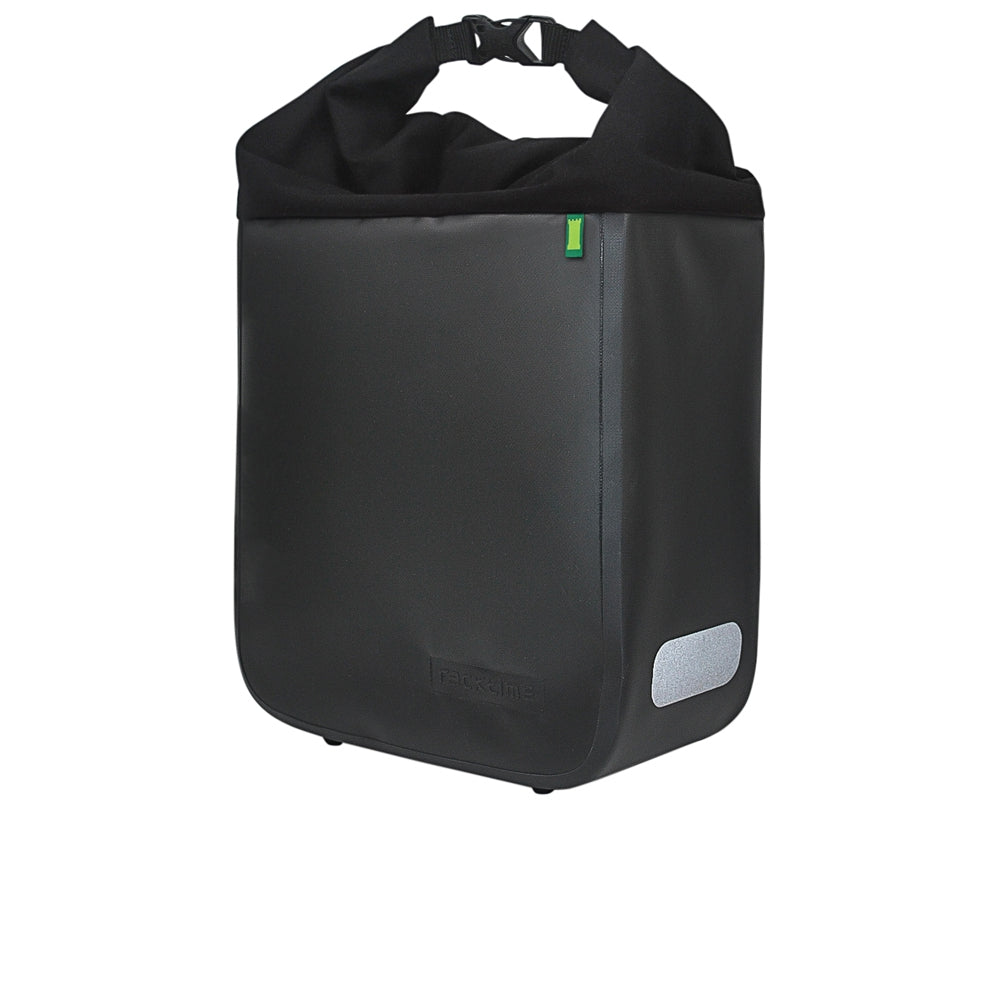 Racktime Roll-up bag DONNA onyx black waterproof